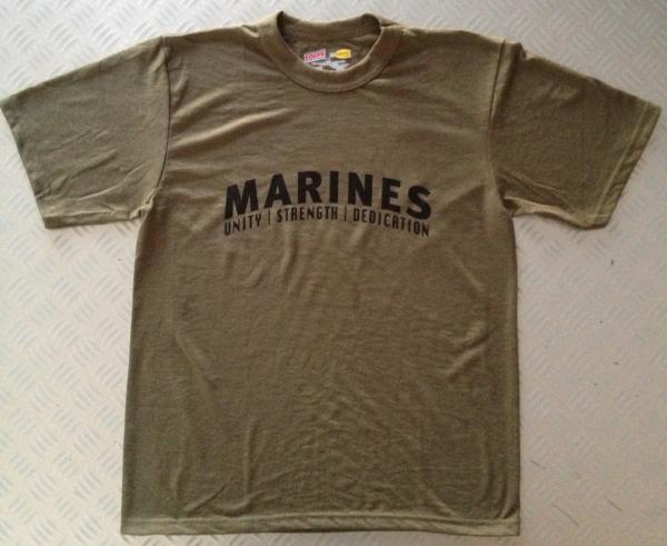 T-Shirt Korps Mariniers 1665 OD